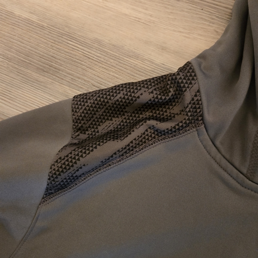 Majestic Dark Gray Hoodie Youth S - Picture 7 of 8